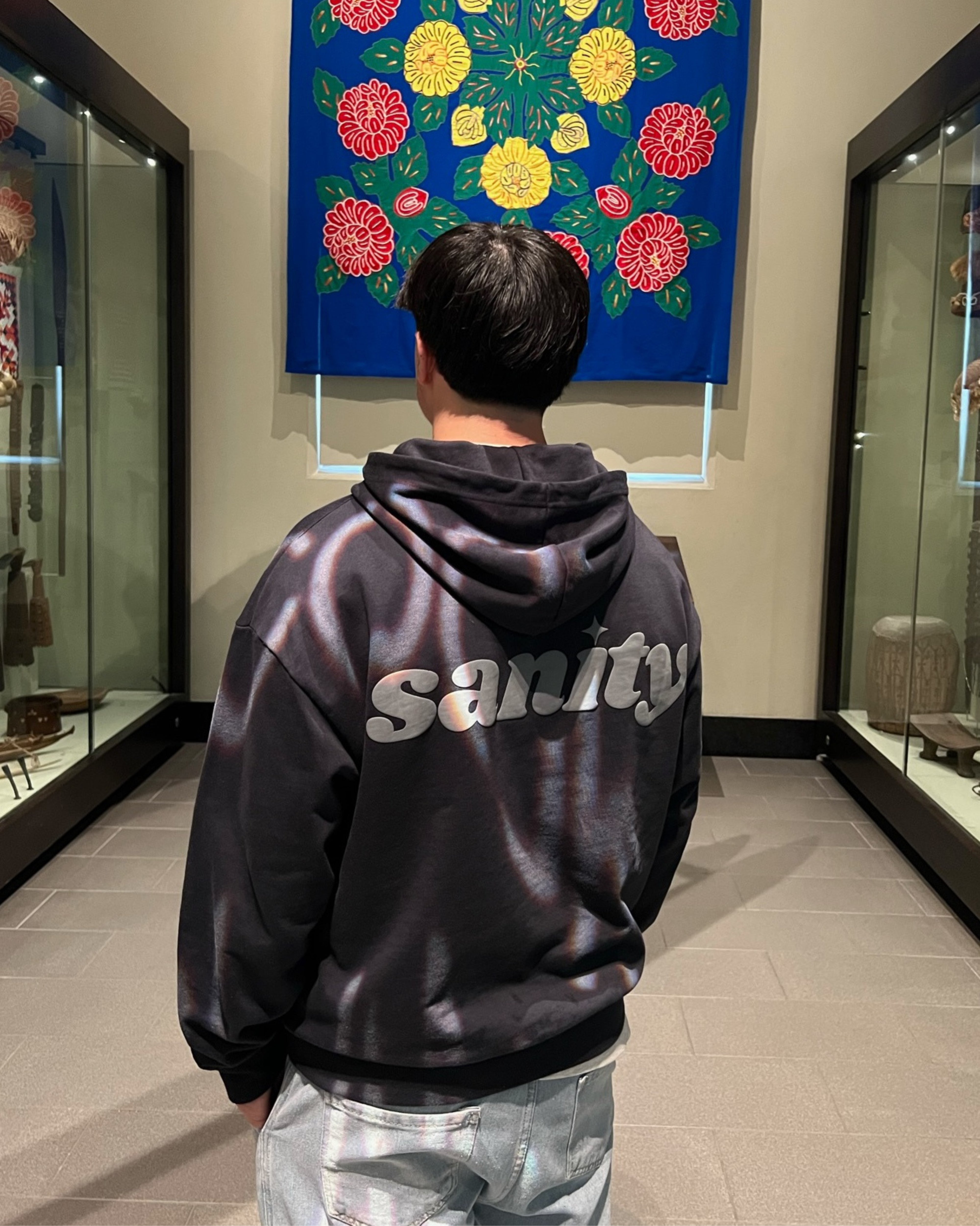 Sanity Midnight Black Zip Up