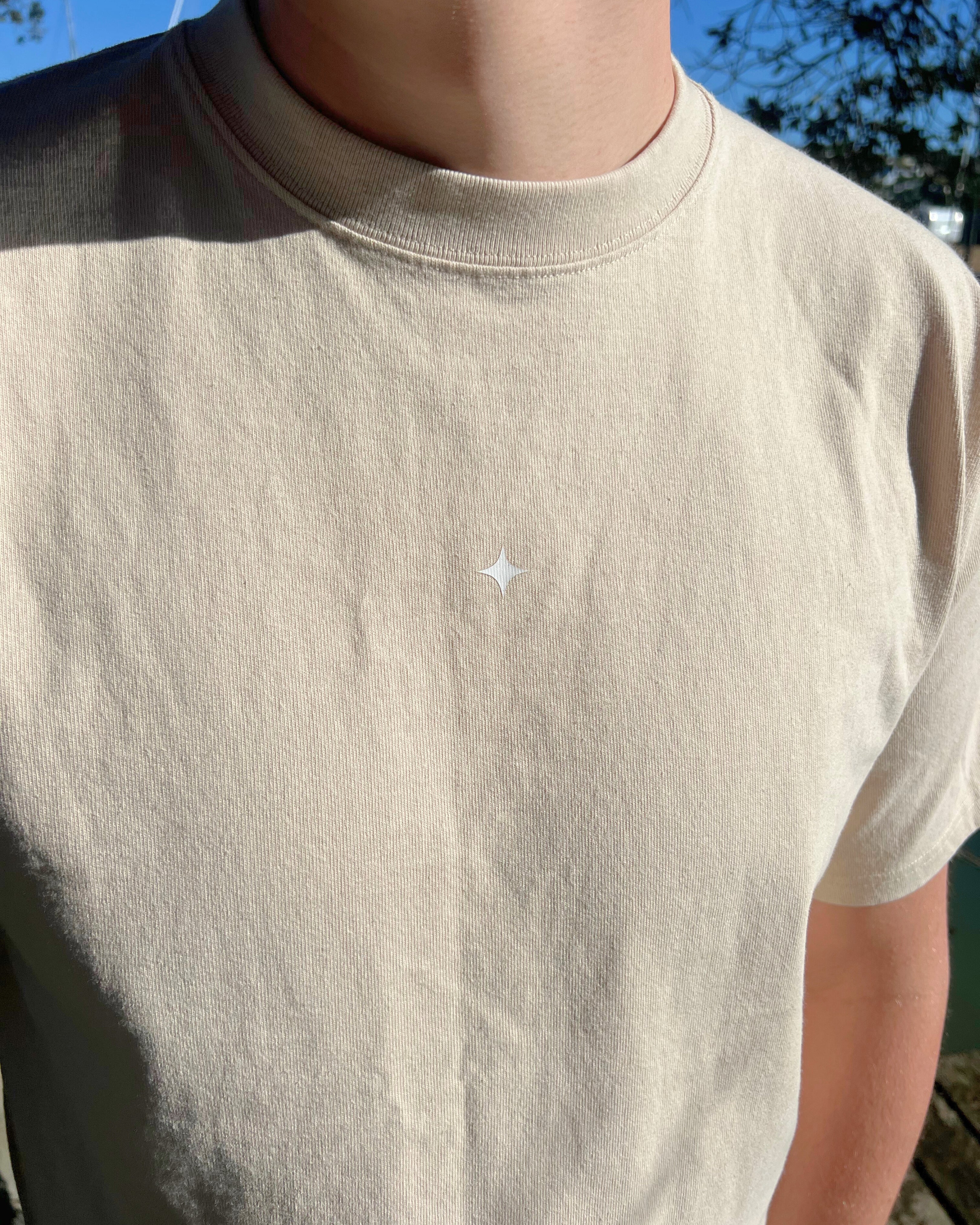 Sanity - Dove Washed Cream T-shirt