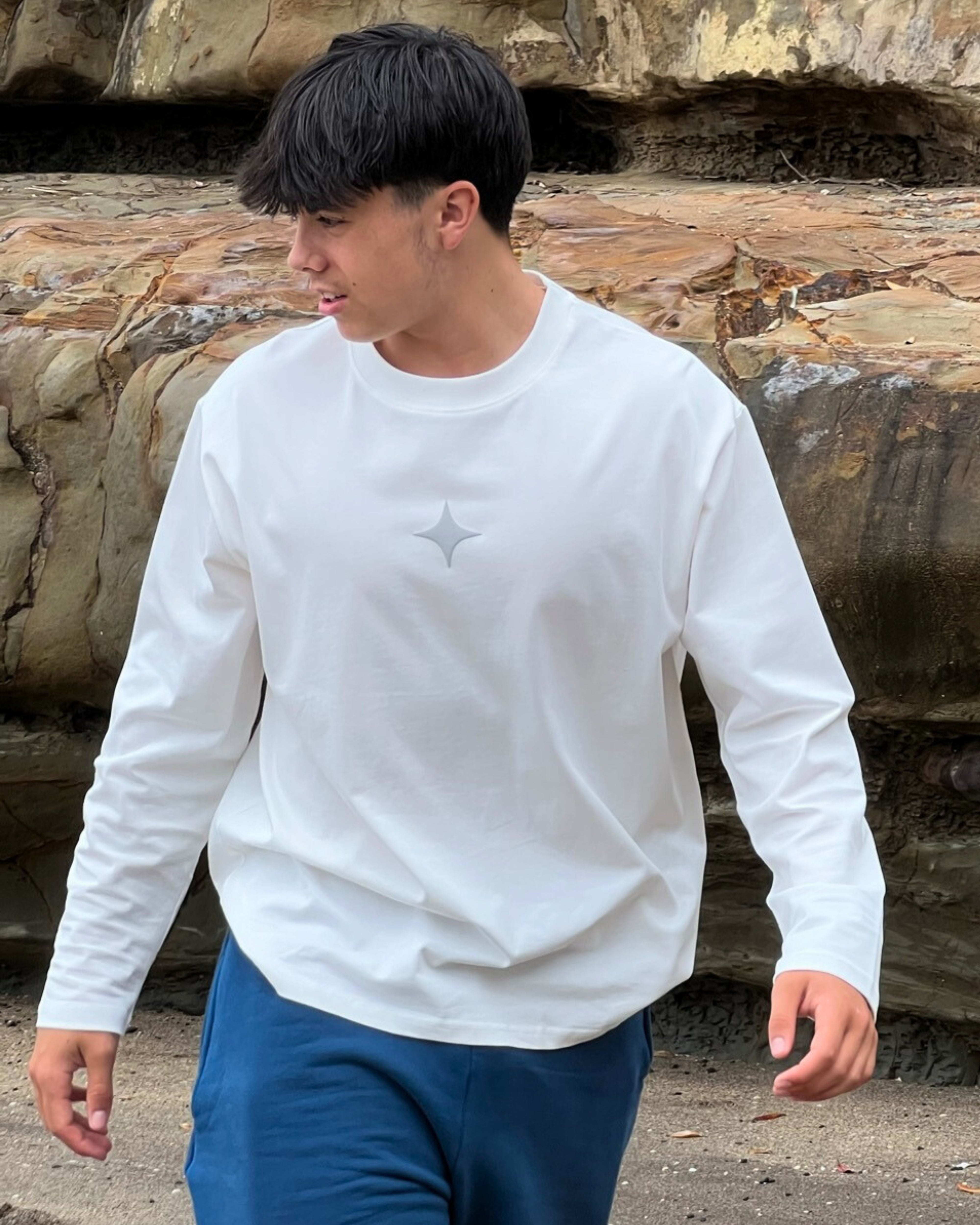 Sanity - Cloud White Long Sleeve Tee