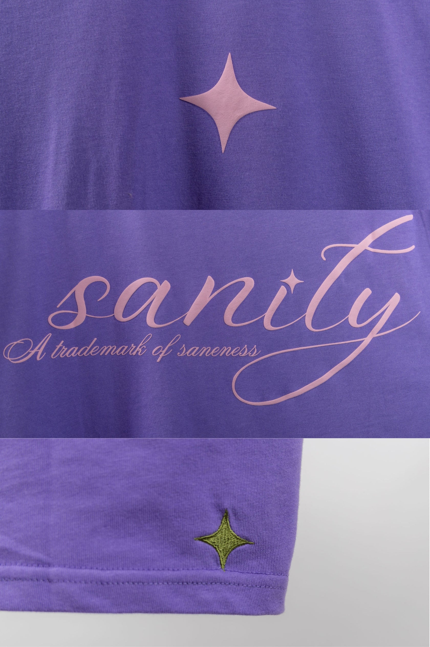 Sanity - Purple Tee