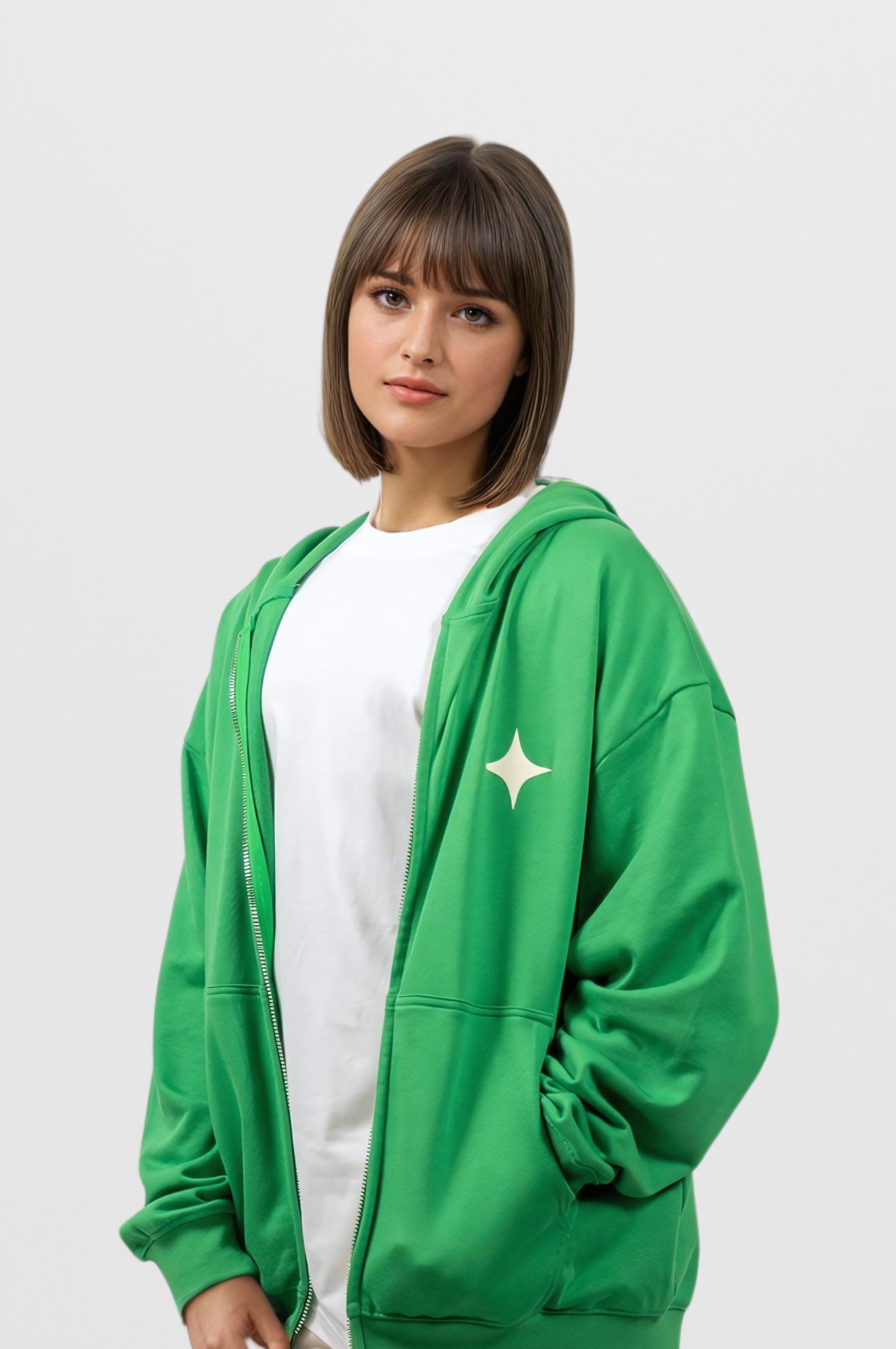 Sanity - Magic Green Zip-Up