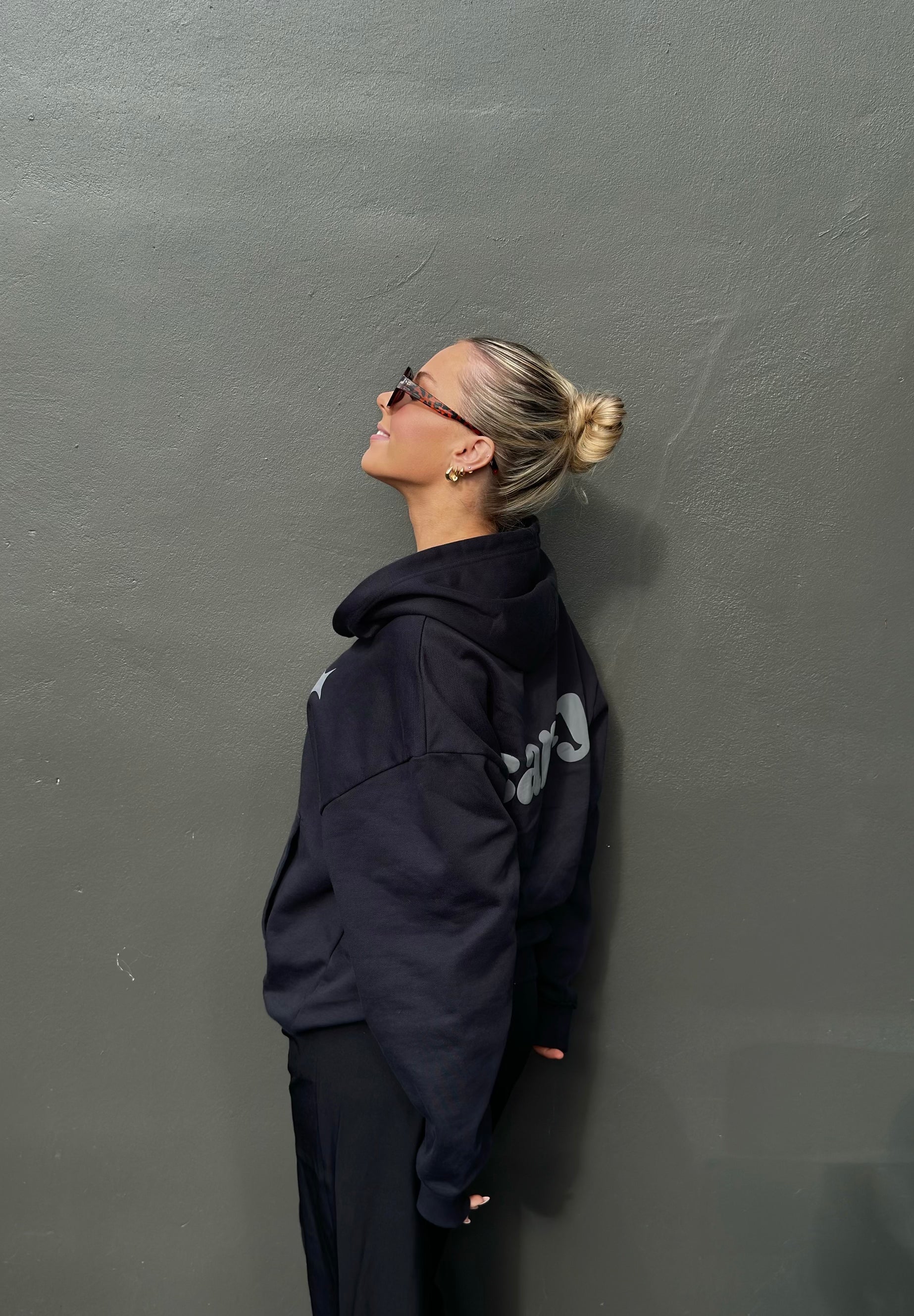 Sanity Midnight Black Zip Up